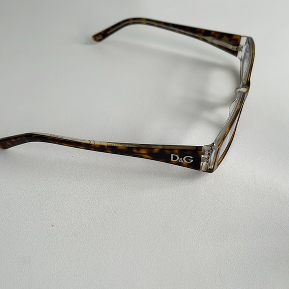 Dolce & Gabbana Tortoise Eyeglass Frames DD 179 566 & Case - Picture 4 of 7